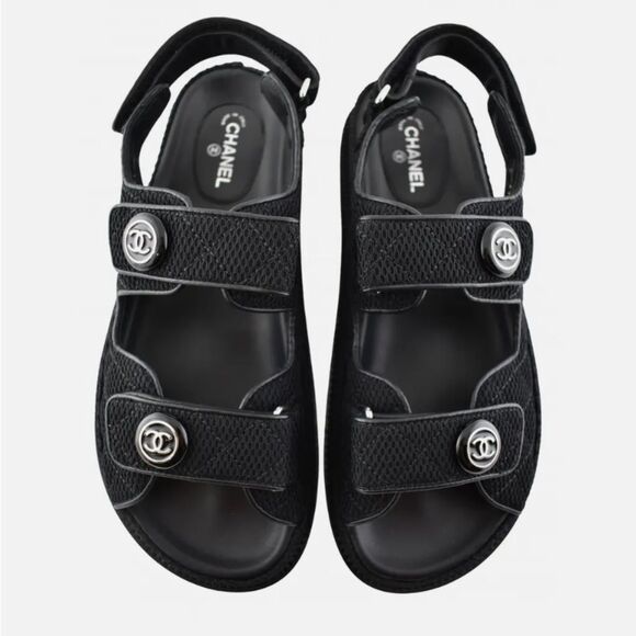 Chanel “Dad” sandals, US8 - Picture 1 of 9